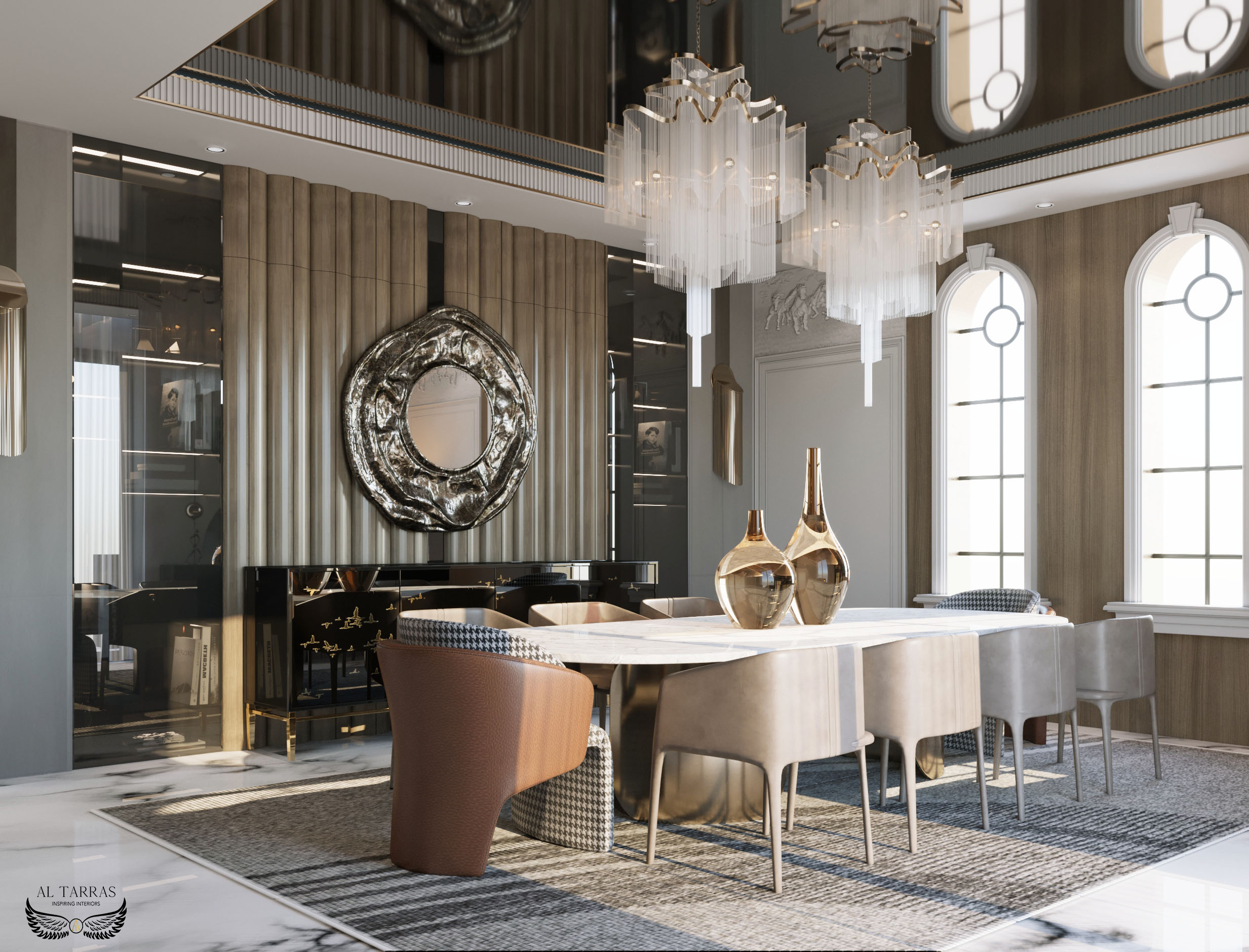 lu·ury villa reception（别墅接待区）丨埃及丨Asmaa Abolila-12
