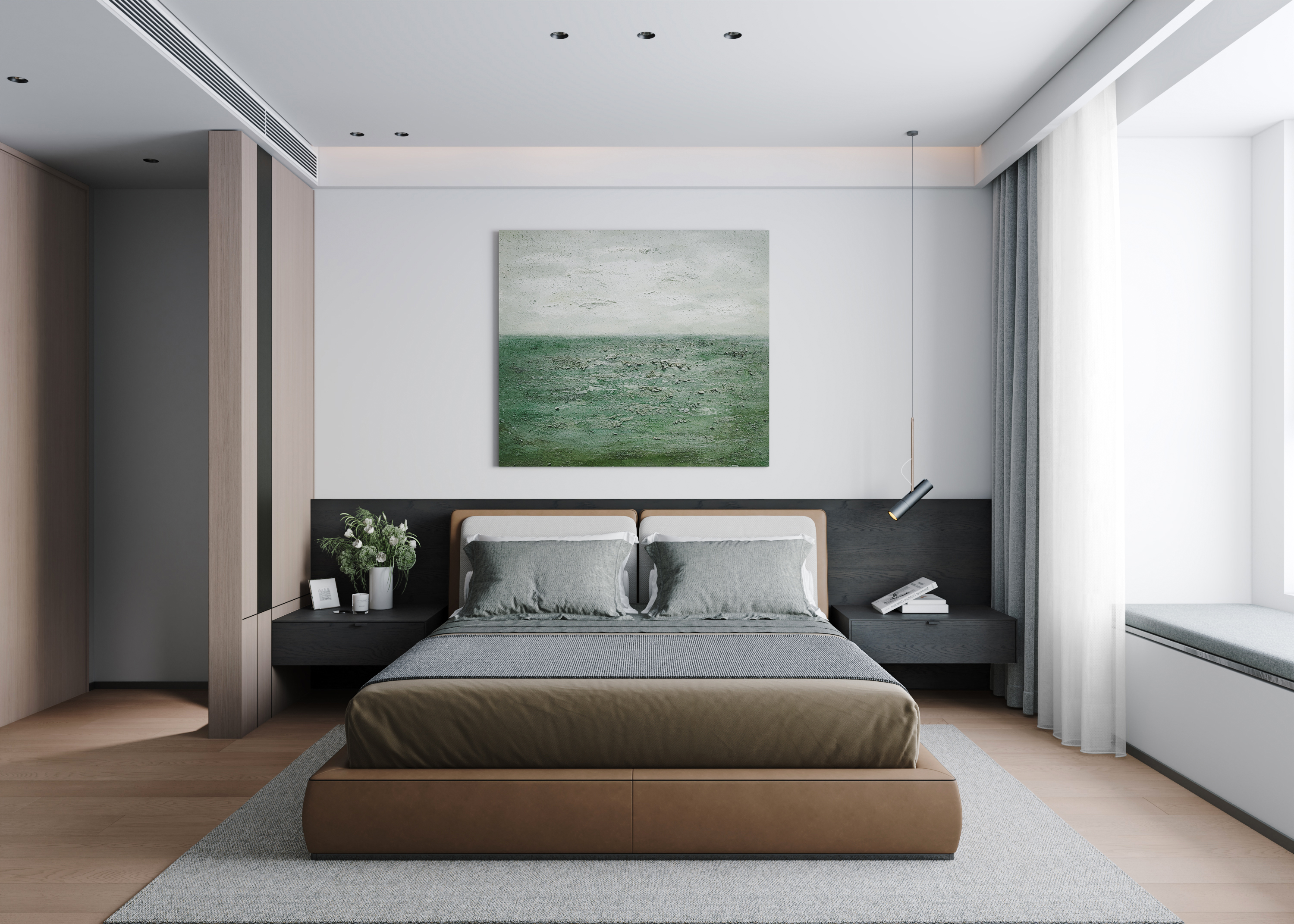 横厅平层设计 现代-7