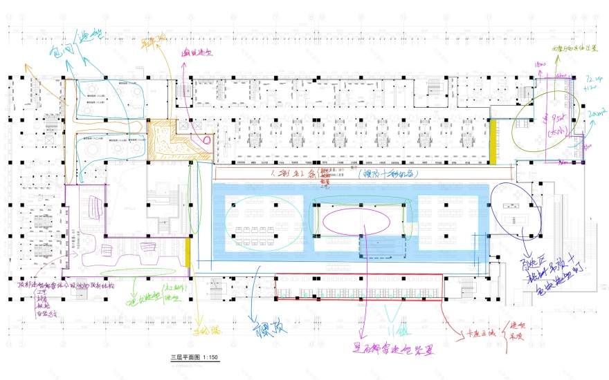 芳华 · 河南工业大学校园餐饮空间设计丨中国郑州丨晓寒建筑空间设计-30
