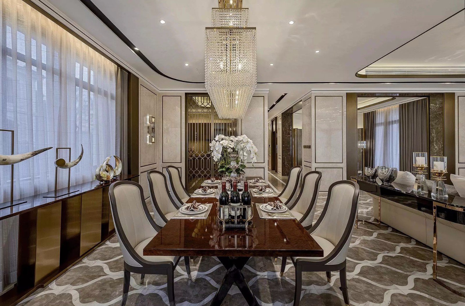 上海旭辉【铂悦西郊】别墅样板房-17