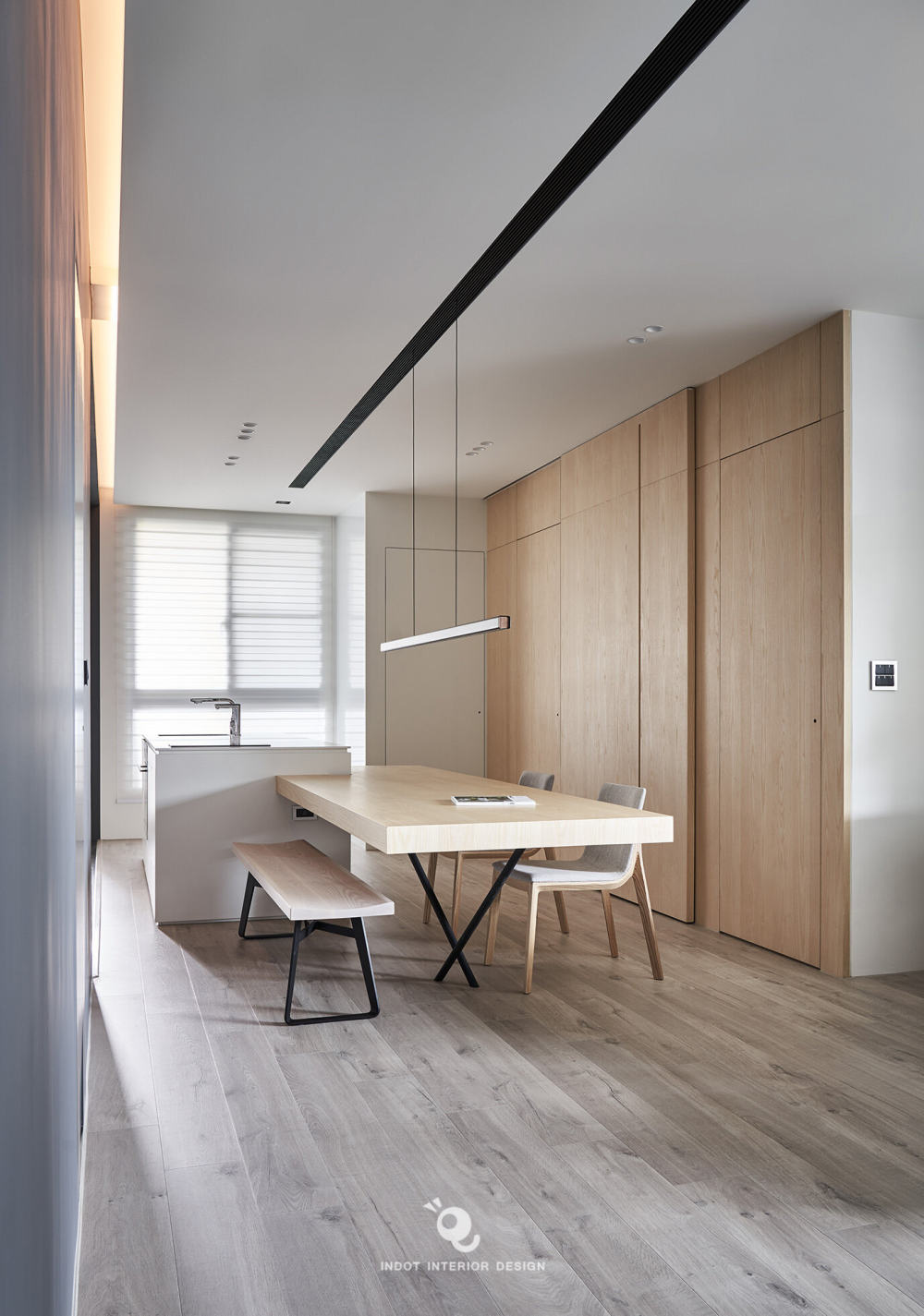 林口杨宅简约公寓改造丨虫点子创意设计-14