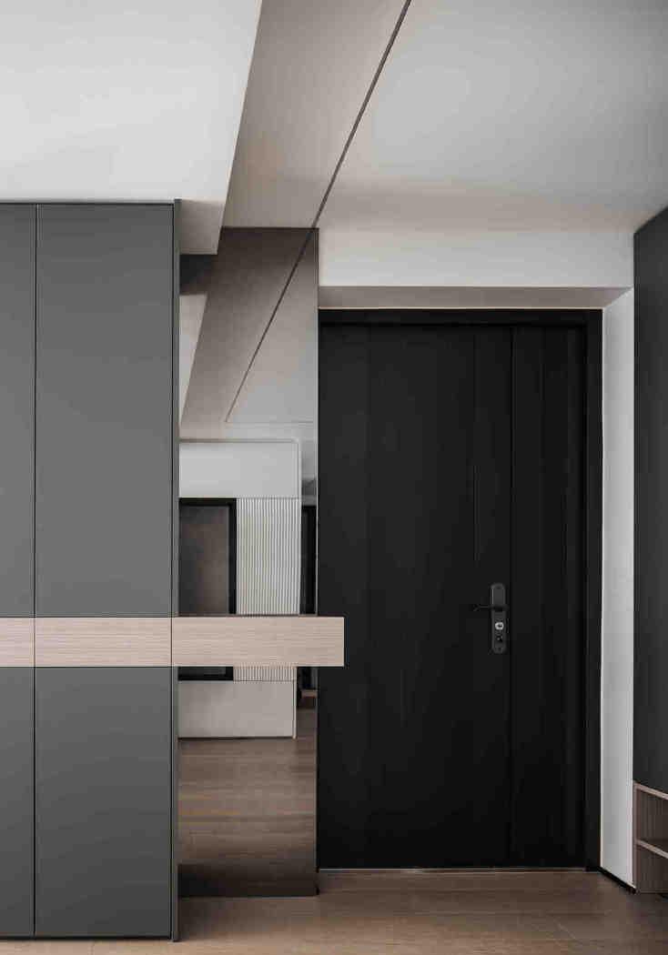 极简黑白灰高级感住宅设计-18