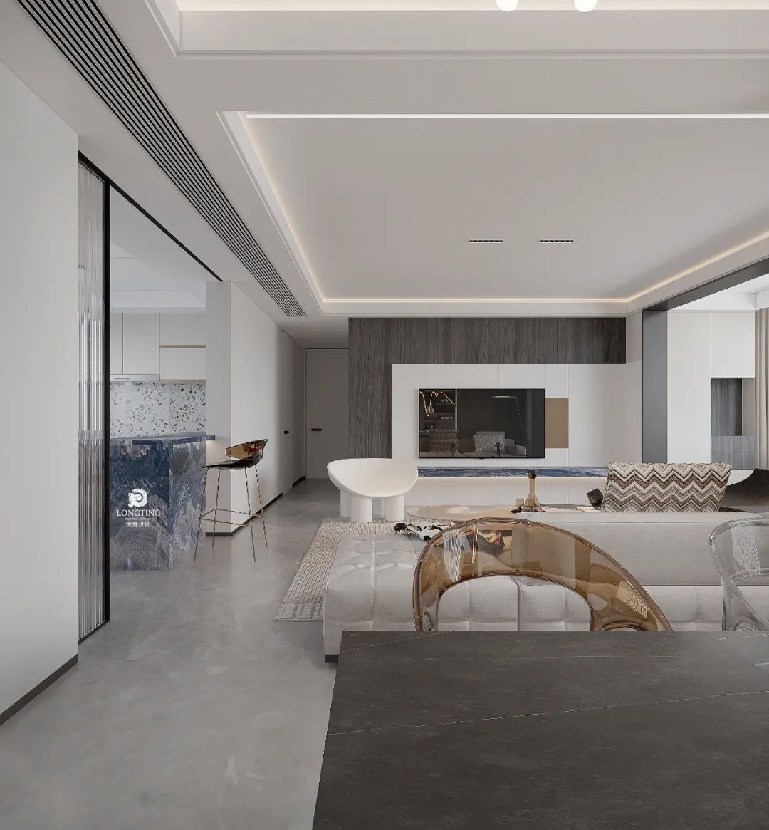 《龙庭设计》无主灯照明打造高级感家居空间丨中国湖州-64