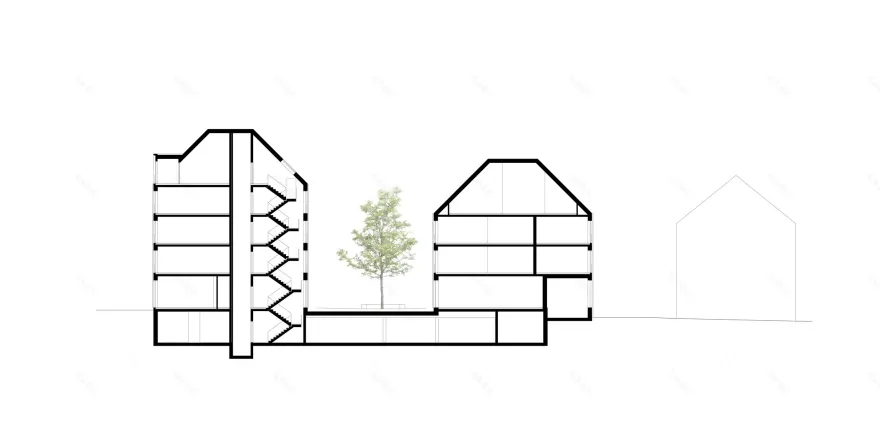 德国比勒费尔德“马克特街混合用途项目”-12
