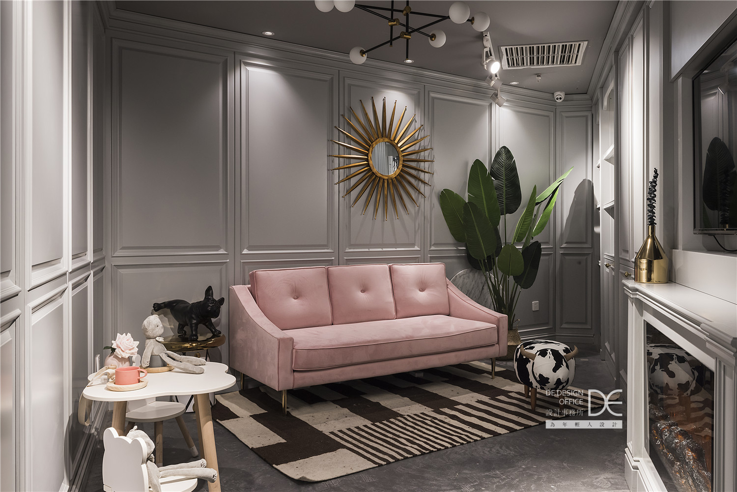 DE 设计事务所 | 极简炫酷工装,打造不一样的办公空间-22