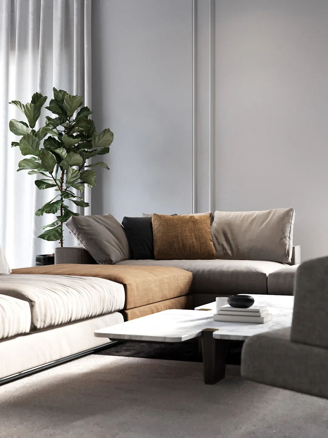 简约诗意的现代都市住宅设计丨Tanya Shevchenko-23