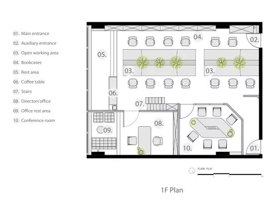个性的办公室  towodesign堂晤设计-54