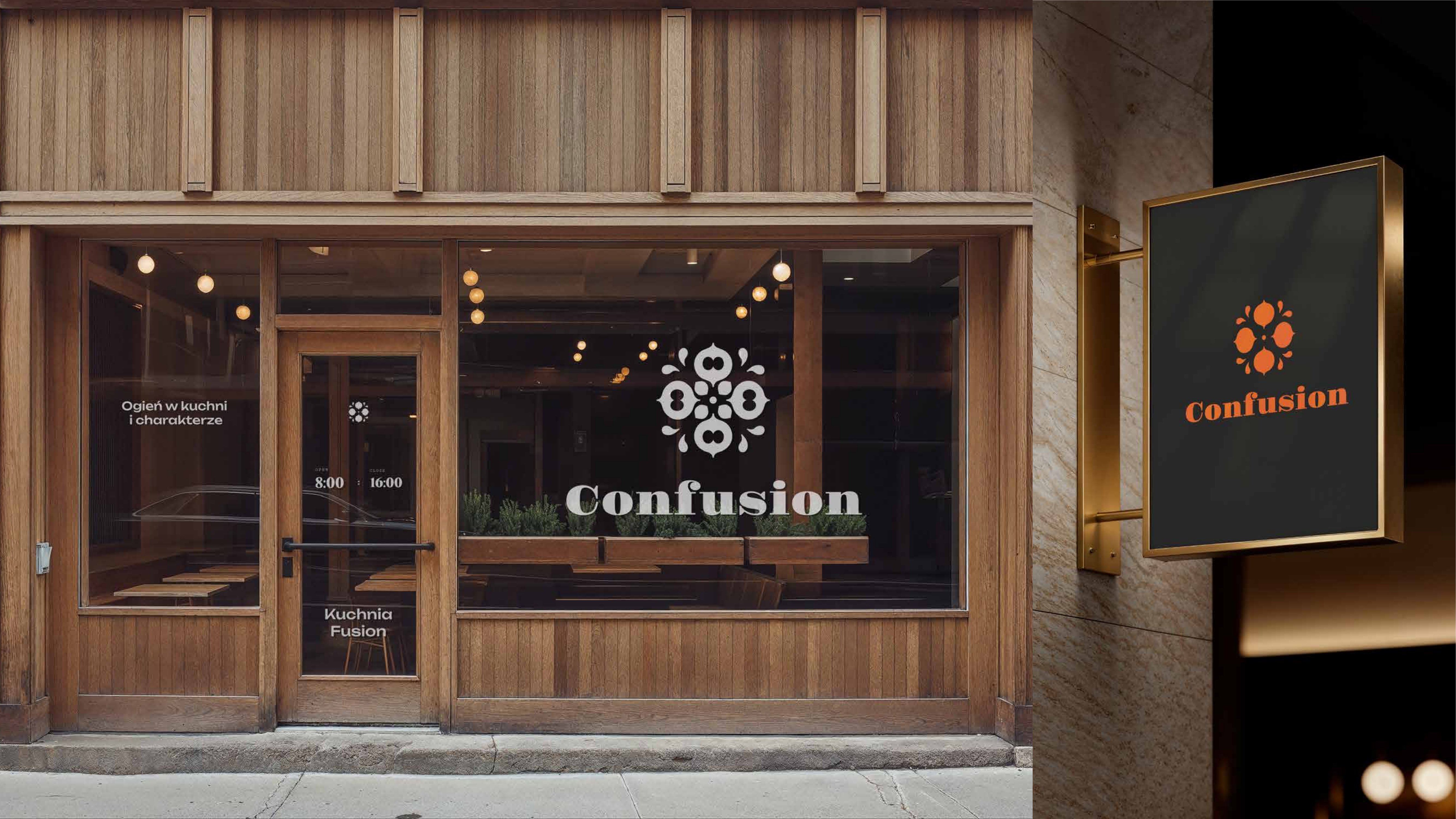 Confusion, czyli kuchnia fusion - Identyfikacja marki-11