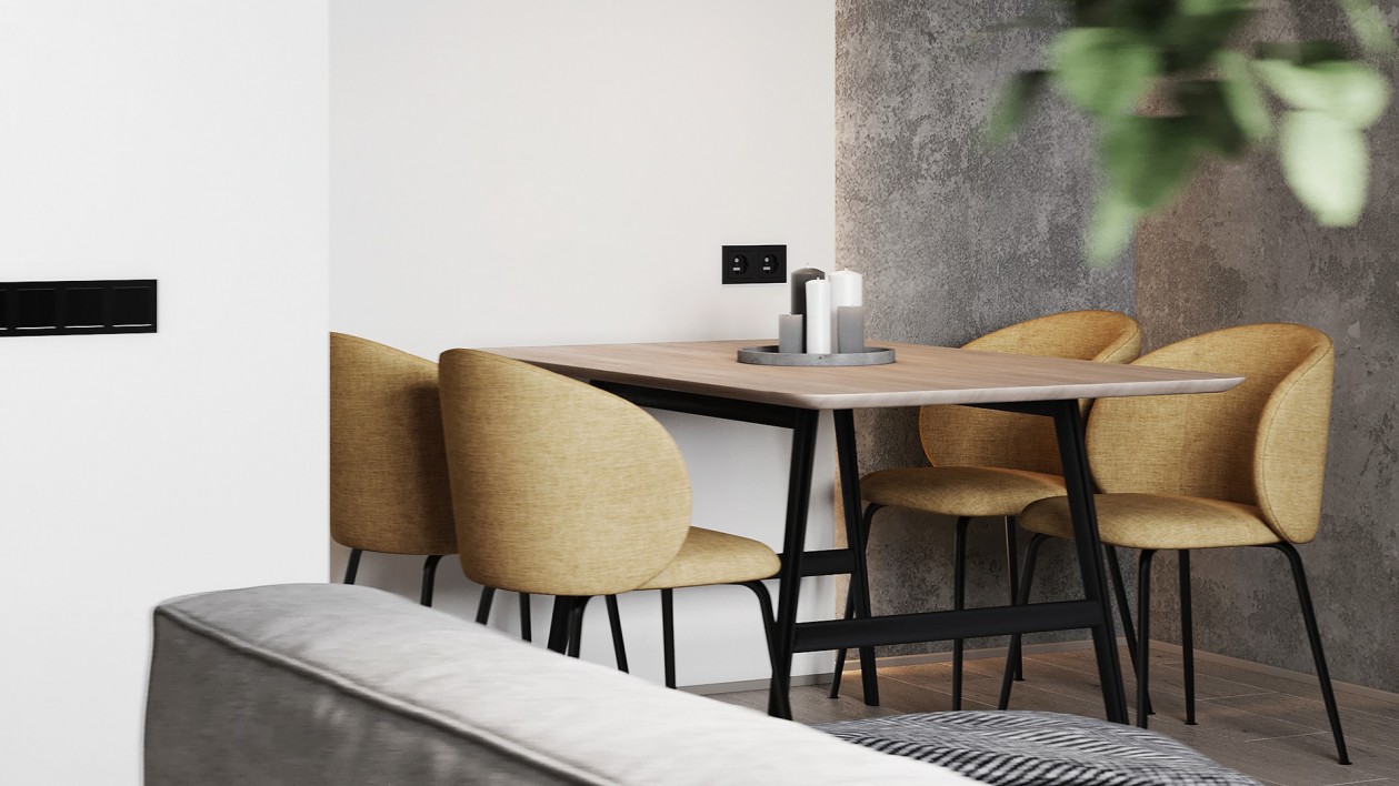 灰色系-极简风住宅设计-4