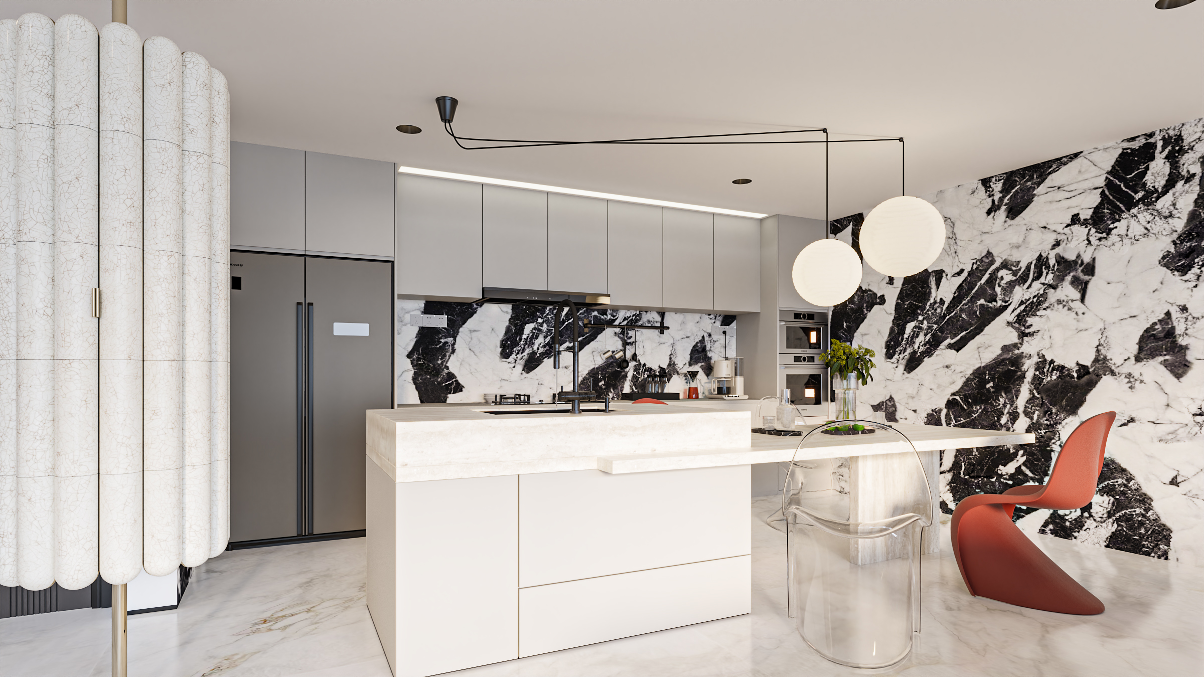 轻奢大平层效果表现-2