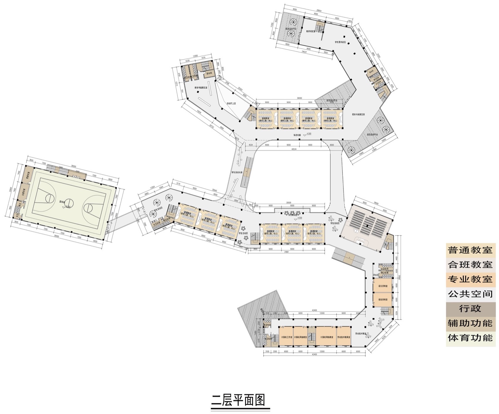 厦门翔安区第二实验小学黎安校区 / 一舍建筑工作室（合立道工程设计集团）-73