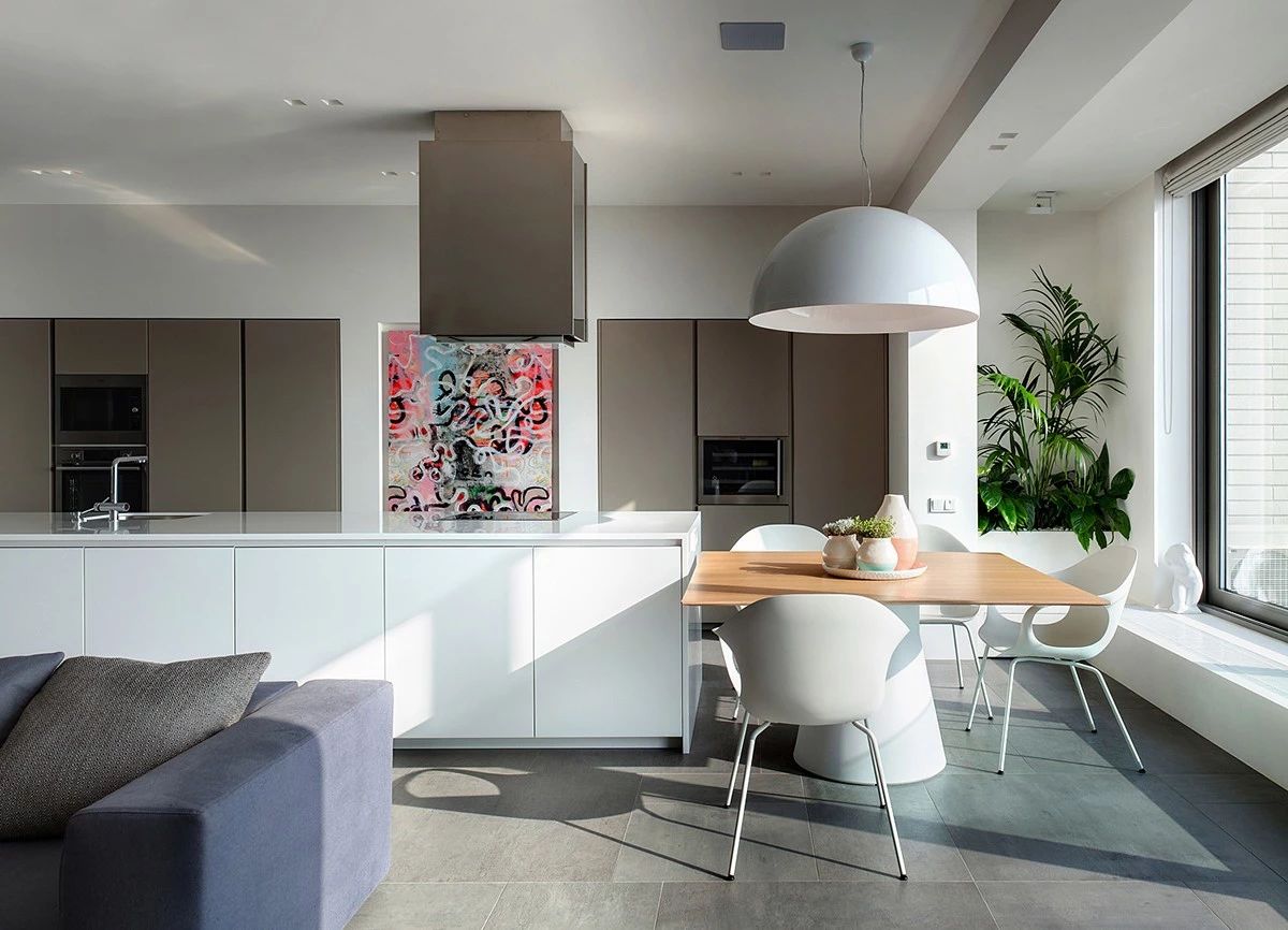 简约优雅的 78㎡一居室设计-34