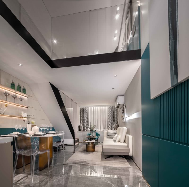 科恒地产·悦翠广场 LOFT 公寓样板房设计丨中国广州丨深圳市伊派室内设计有限公司-19