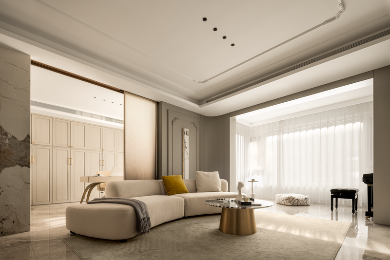 四口之家法式轻奢风雅居设计-2