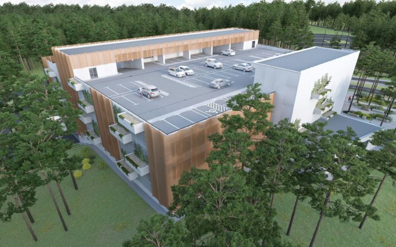 斯雷姆斯卡米特罗维察研究所旁五层停车场建设丨诺维萨德工作室DBA-38