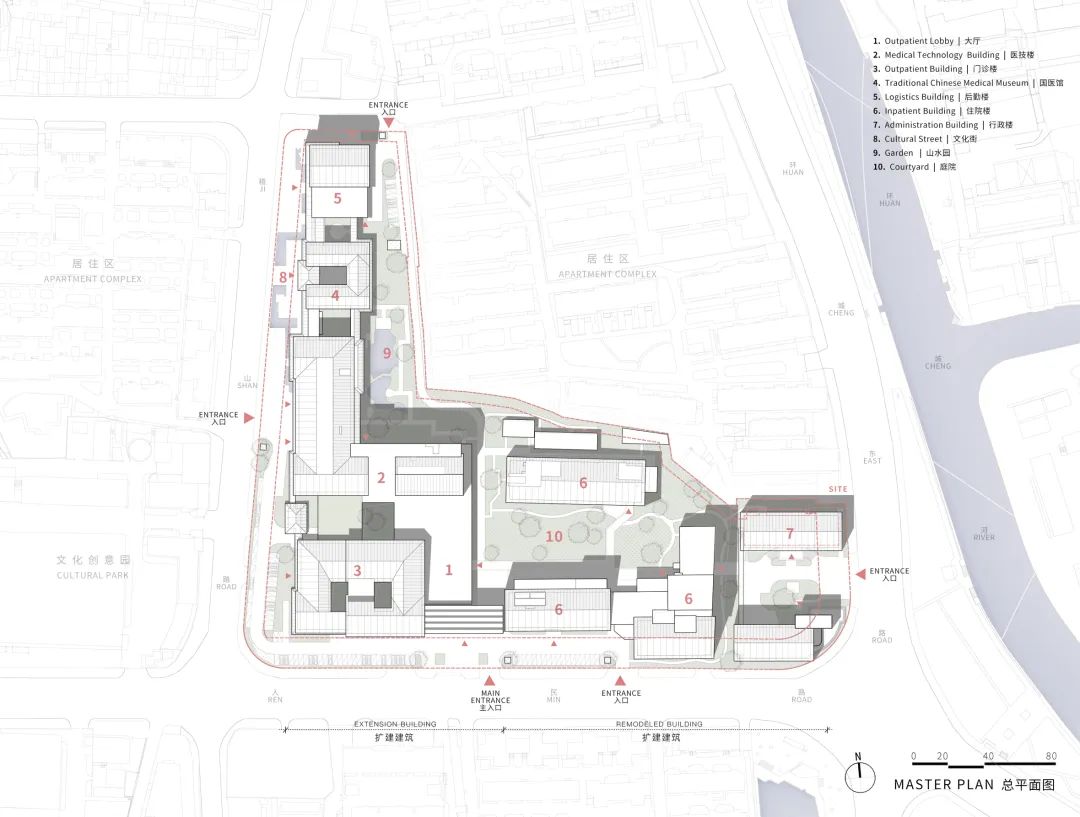 绍兴市中医院(扩建区)丨中国绍兴丨浙江大学建筑设计研究院-13