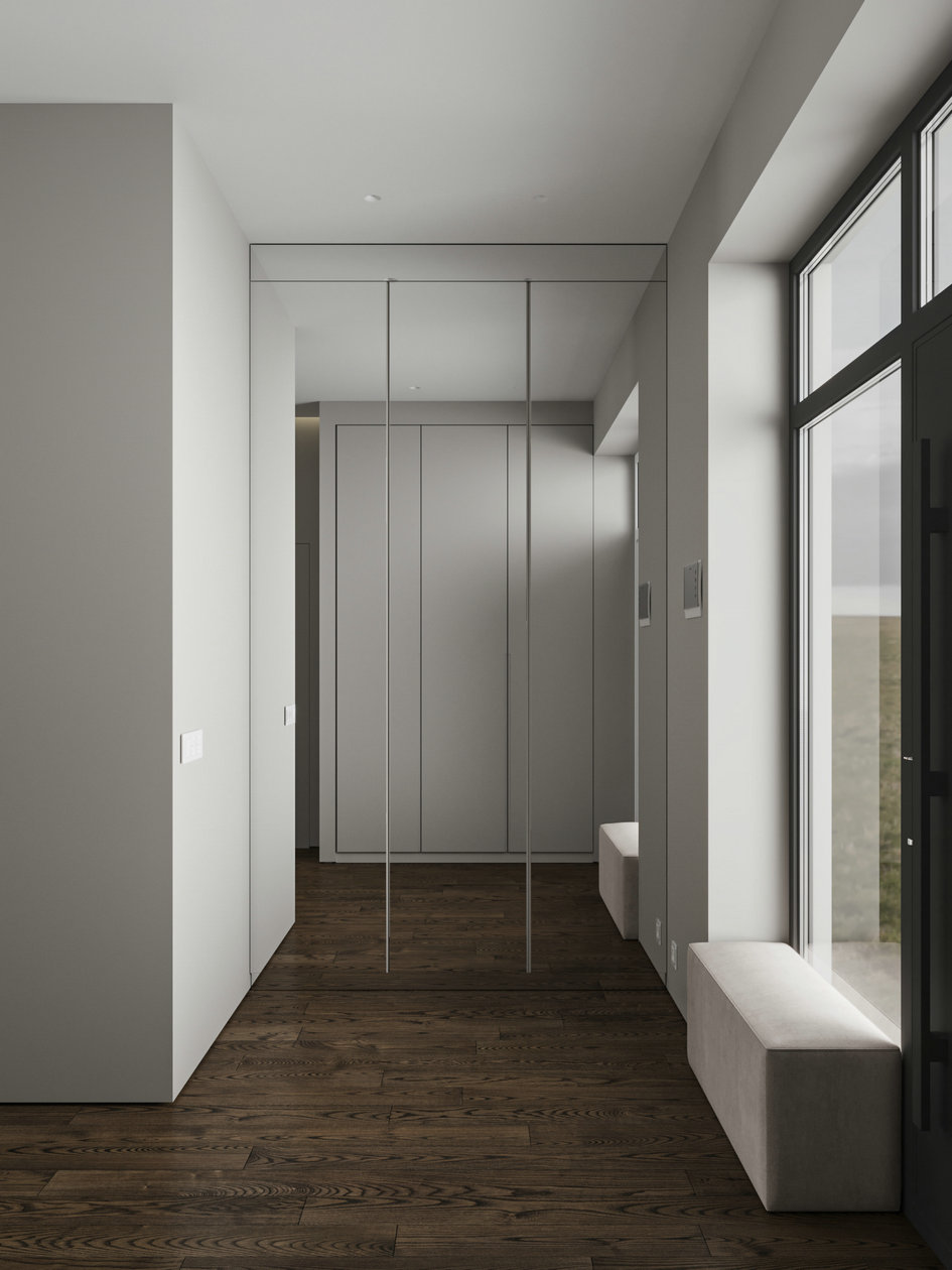 高级灰色系公寓设计-1