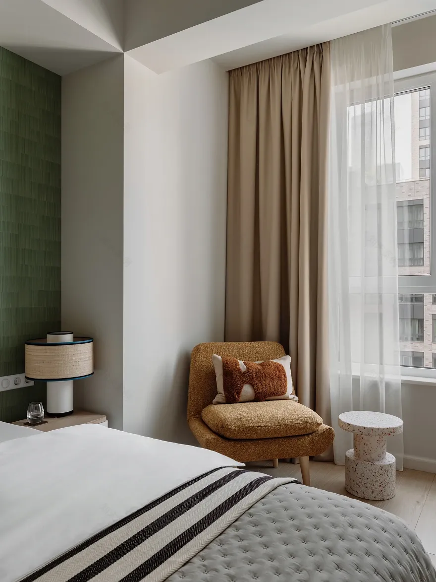 90平米牛油果灵感莫斯科公寓室内设计-34