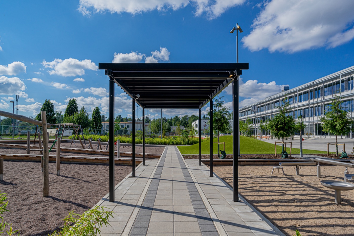 瑞典 Tyresö 公园中的学校丨Tengbom-4