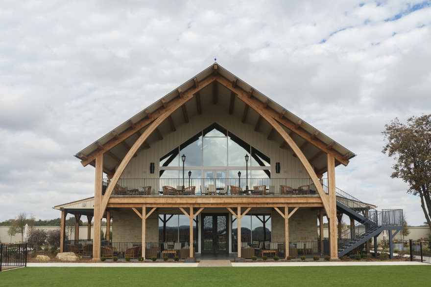 Augusta Vin Winery 酒庄设计丨美国德克萨斯丨Texas Timber Frames-13