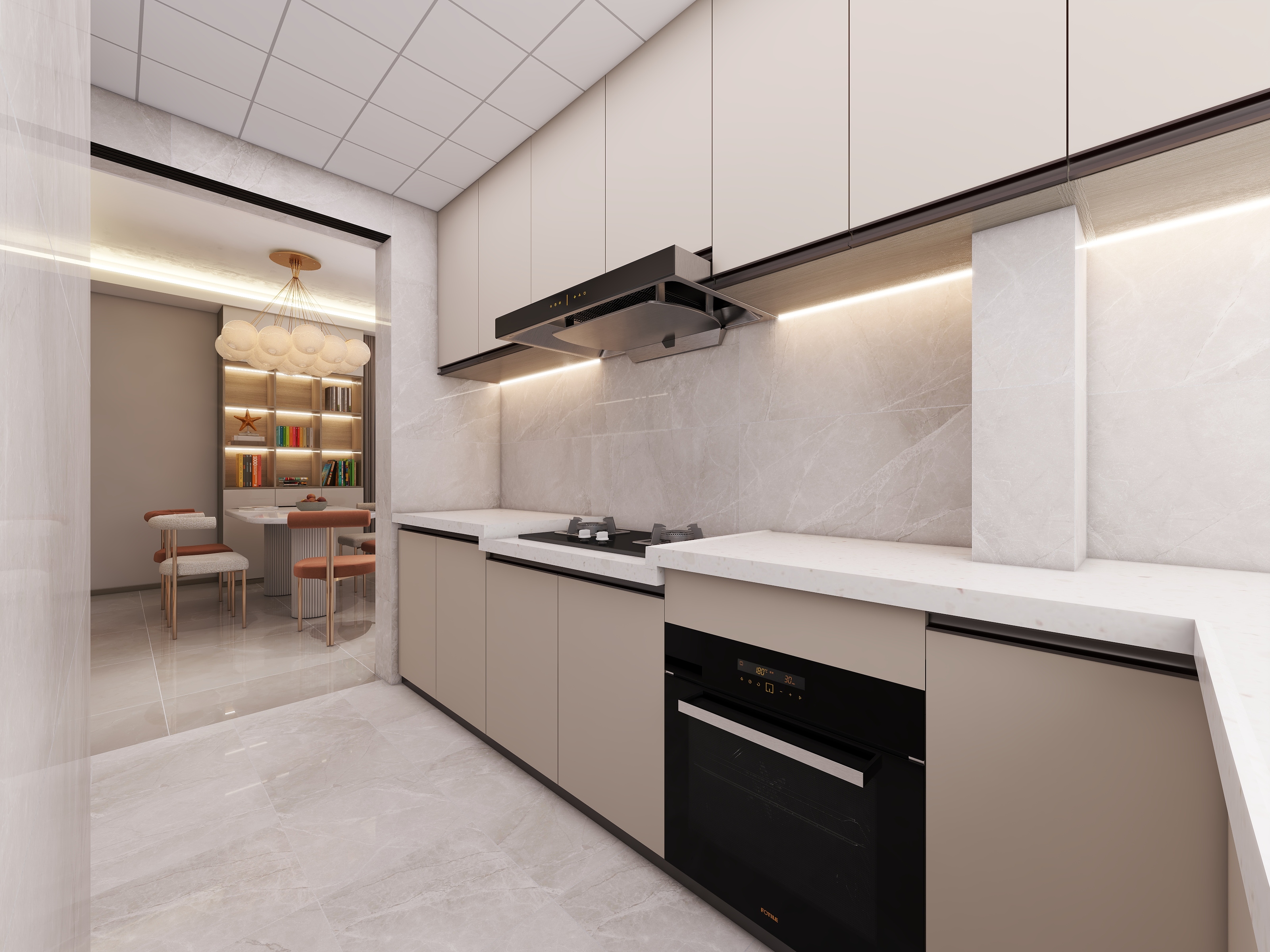 四川成都香瑞楠府（95平方现代简约三居室）-58