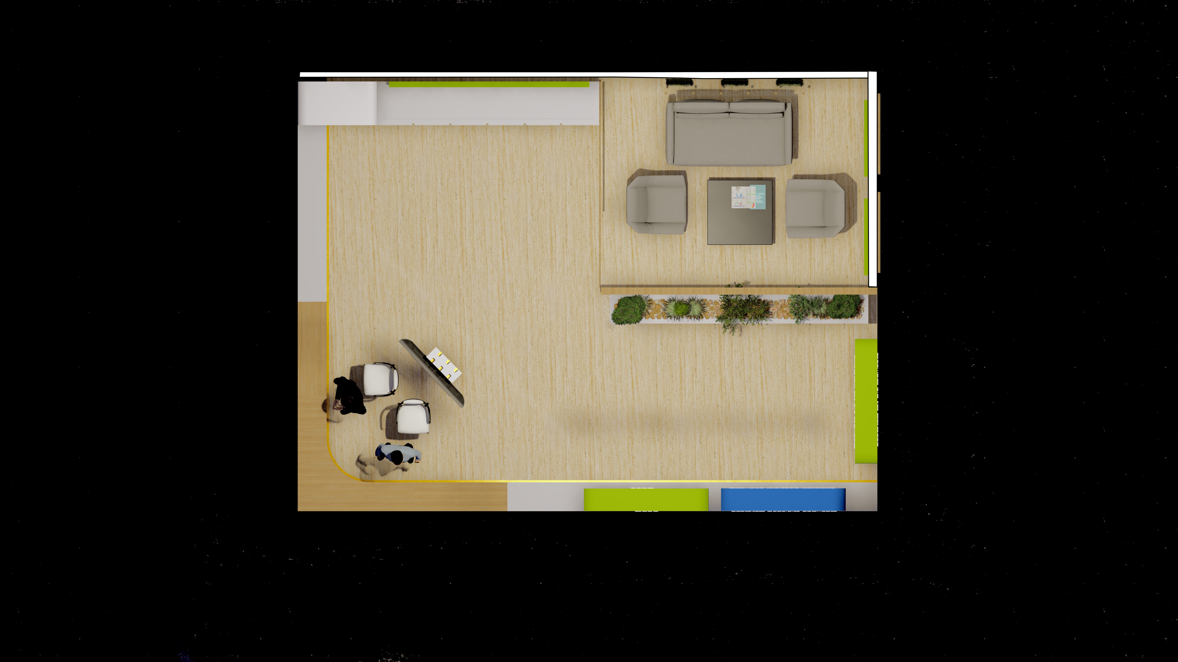 A small booth for Agricultural products company-0