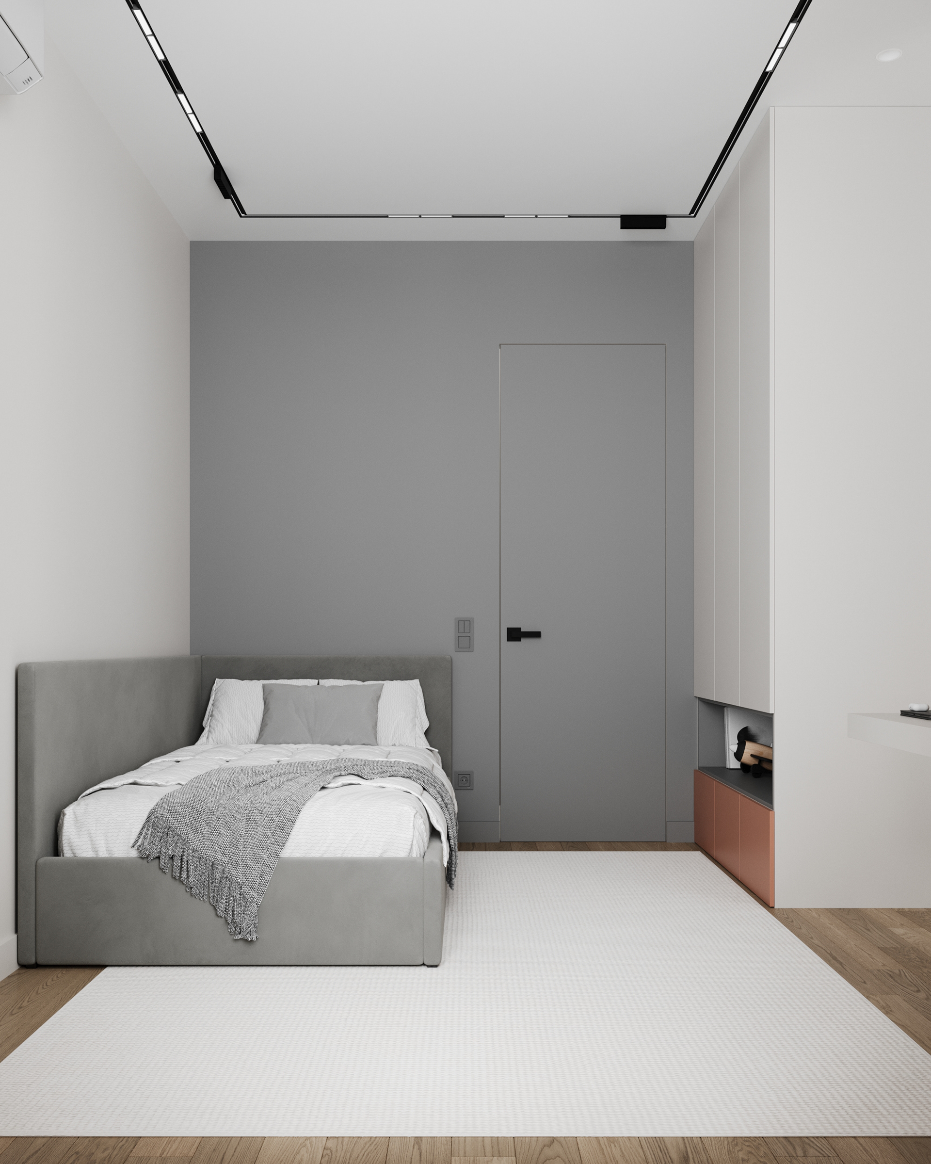 莫斯科节日公园公寓室内设计丨俄罗斯莫斯科丨Valeria E.（Валерия Е.）-8