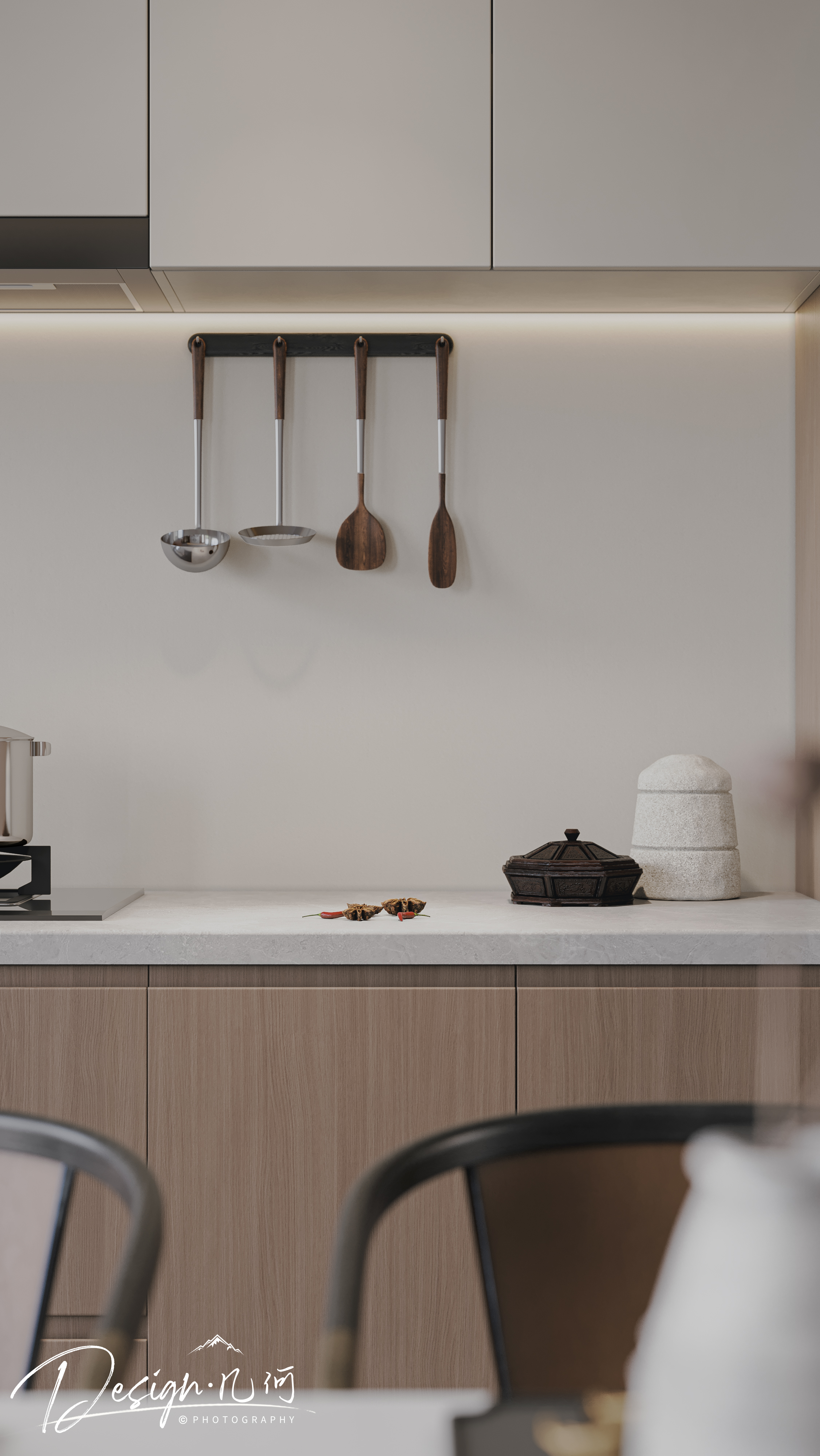 几何空间视觉表现 | 国誉府新中式客餐厅-24