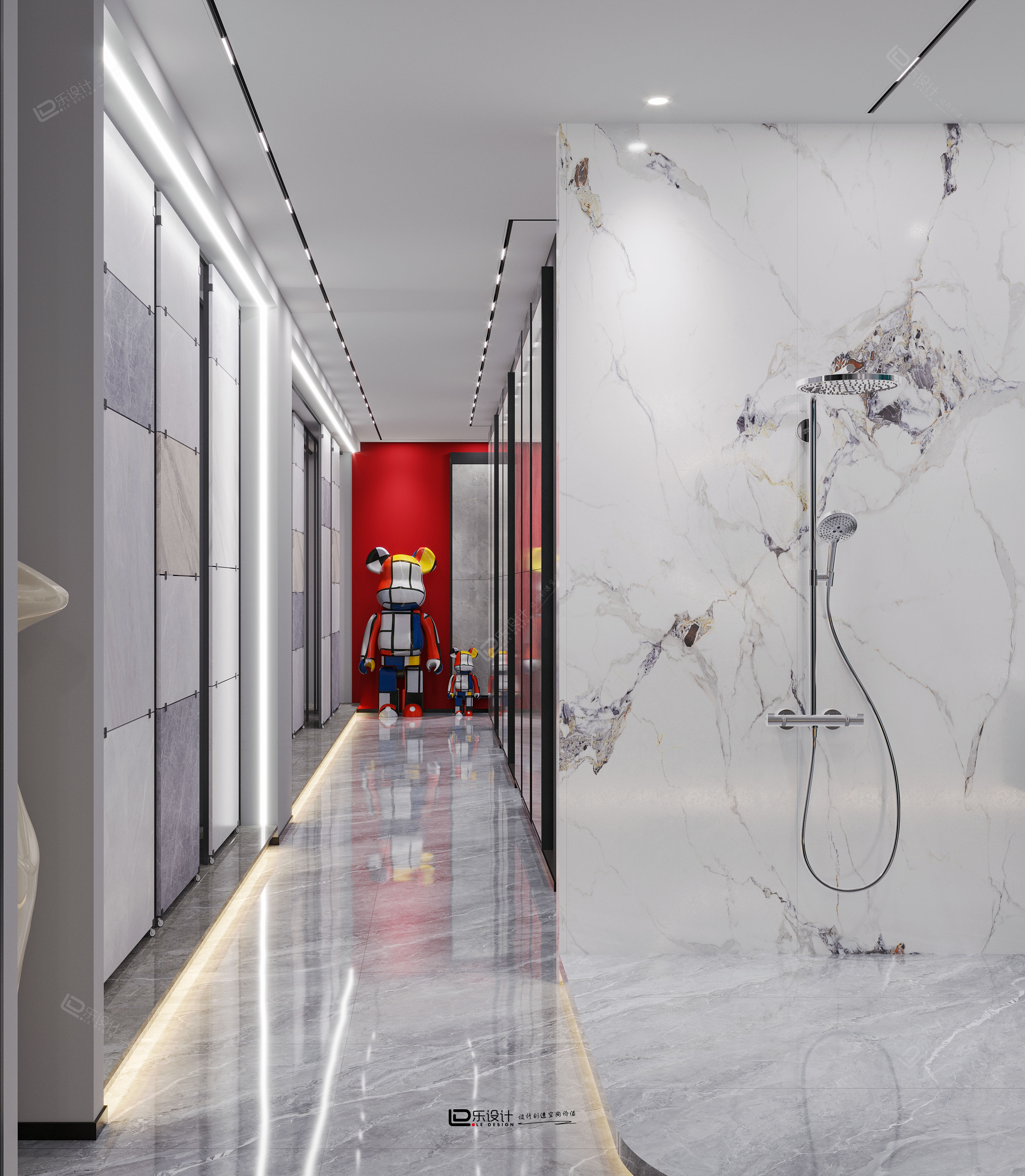圣都新材料展厅项目丨LD 设计-11