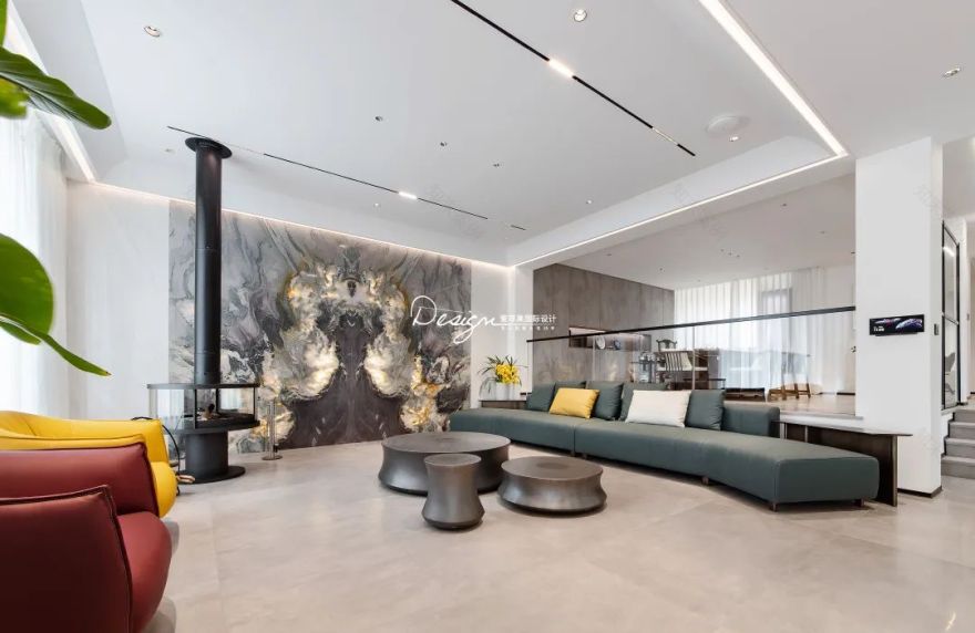 昆明滇池卫城现代简约商住空间丨中国昆明丨紫苹果装饰(昆明)分公司-13