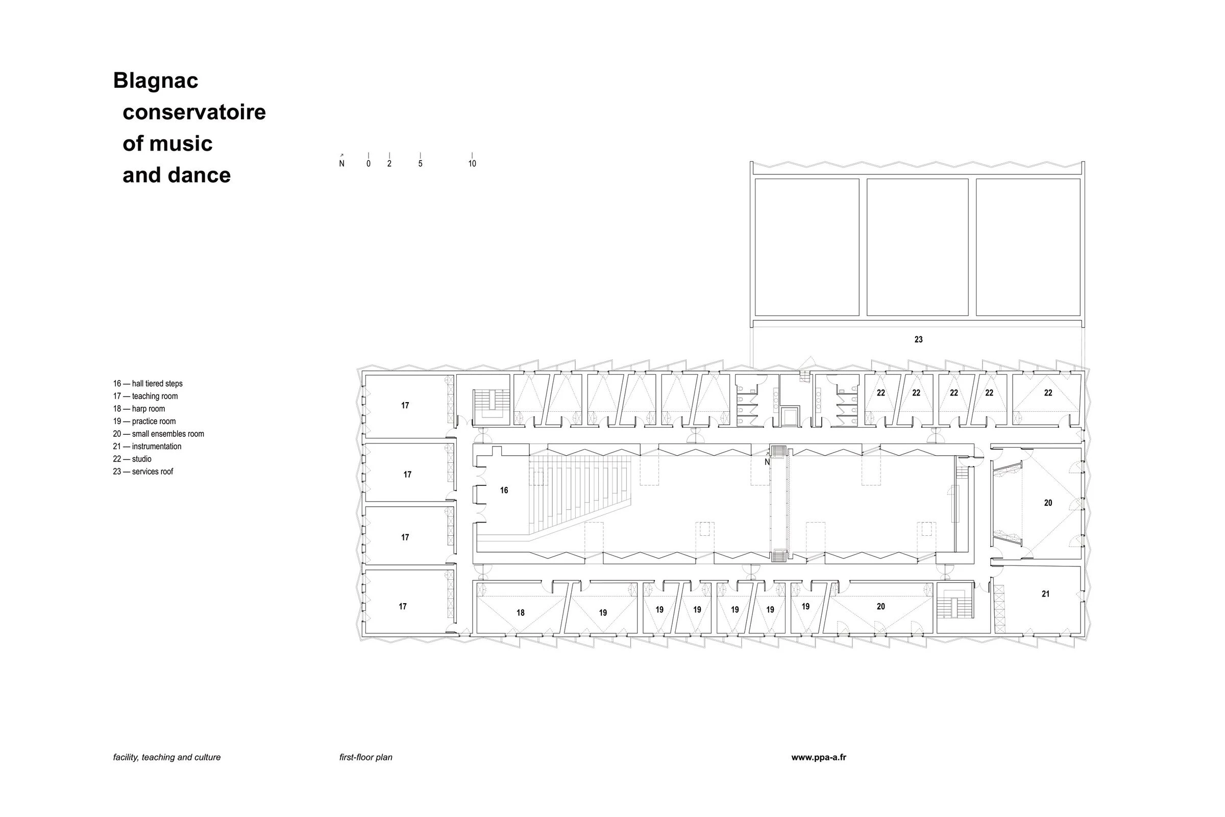 Blagnac 音乐舞蹈学院丨法国丨ppa • architectures-71