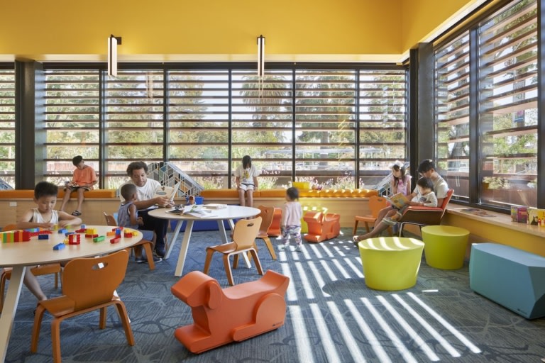 Hayward Library & Community Learning Center by Noll & Tam Architects-26