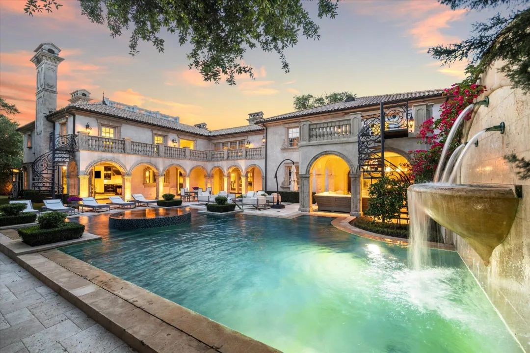 重焕新生的地中海庄园：休斯顿RiverOaks的永恒奢华-7