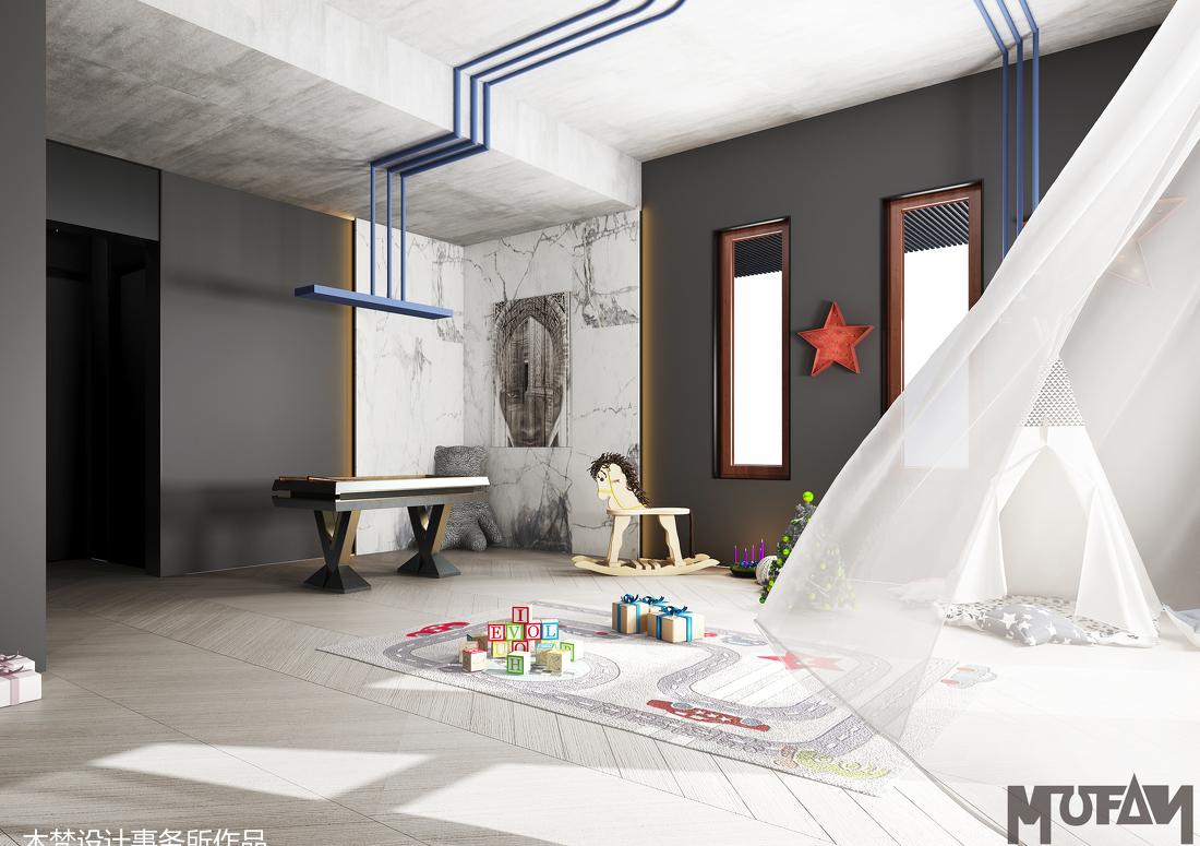 新现代美式风格家居设计,打造温馨、时尚、自然的生活空间-32