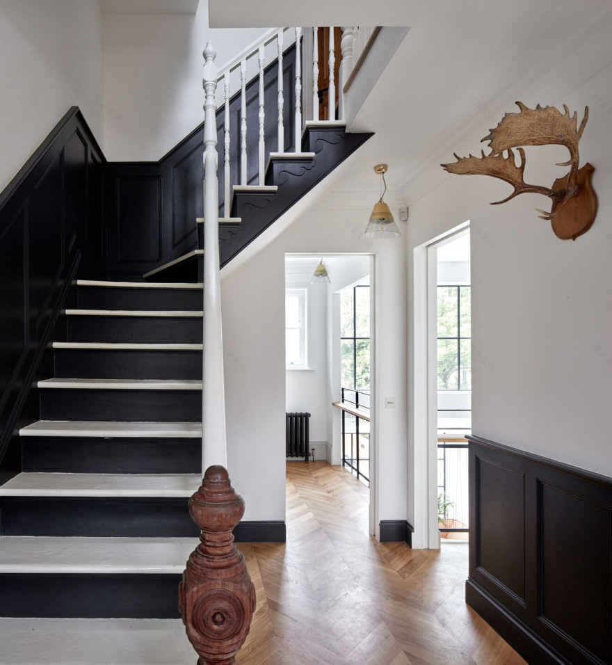 伦敦北区历史住宅的现代改造-55