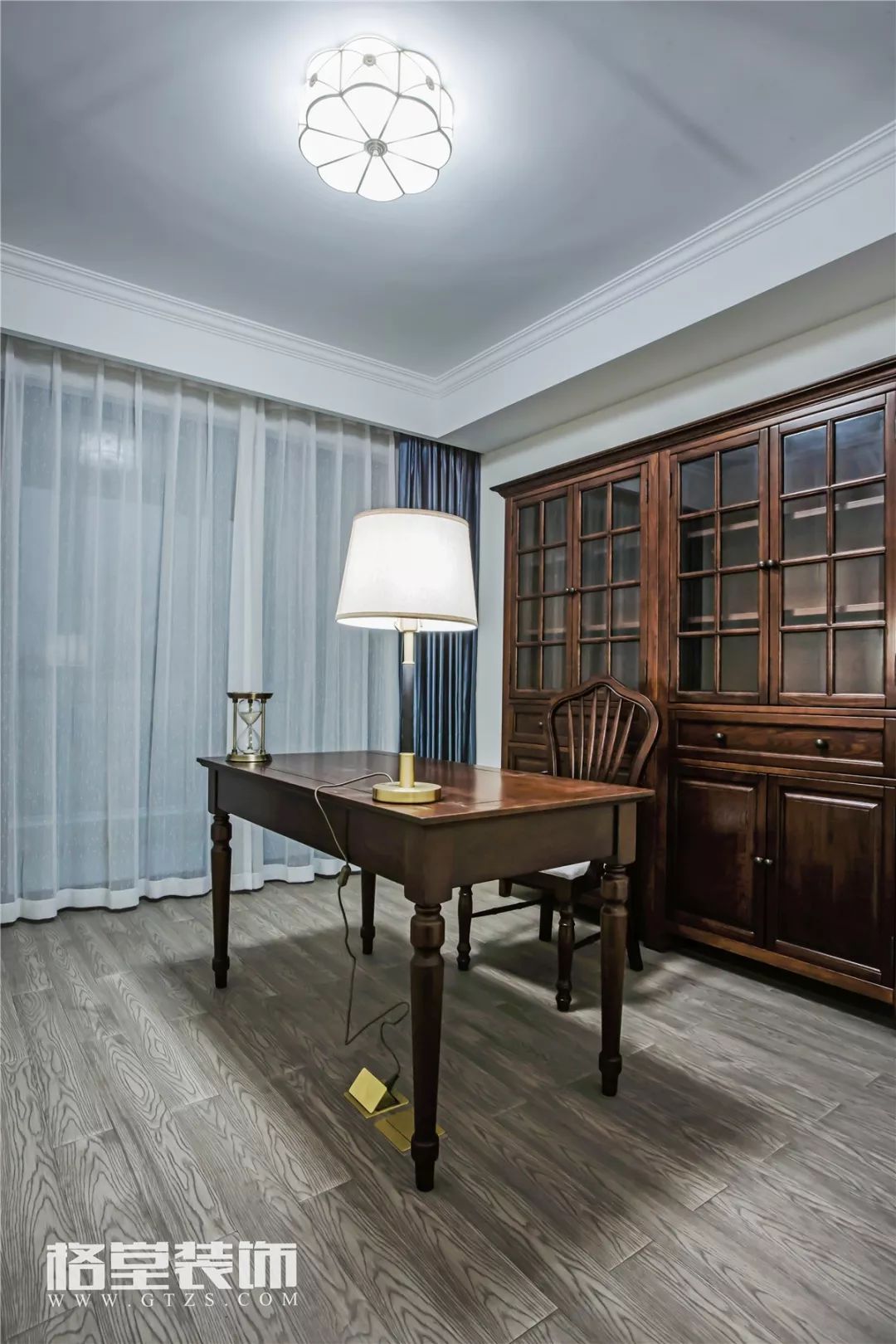 中梁首府美式复式小楼 | 温馨奢华,细节尽显美式风情-48