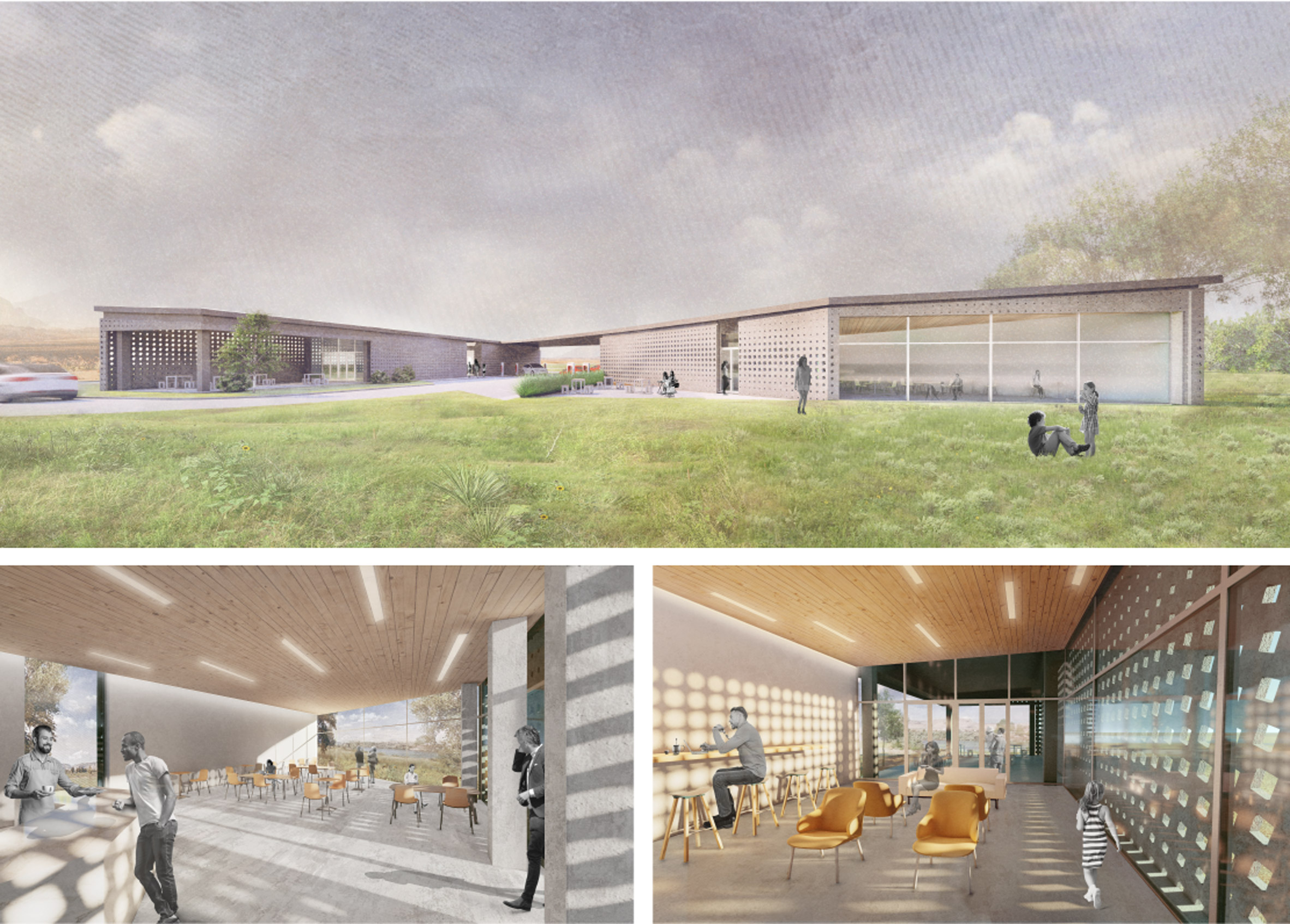 科罗拉多大学丹佛分校学生展示山地建筑项目-51