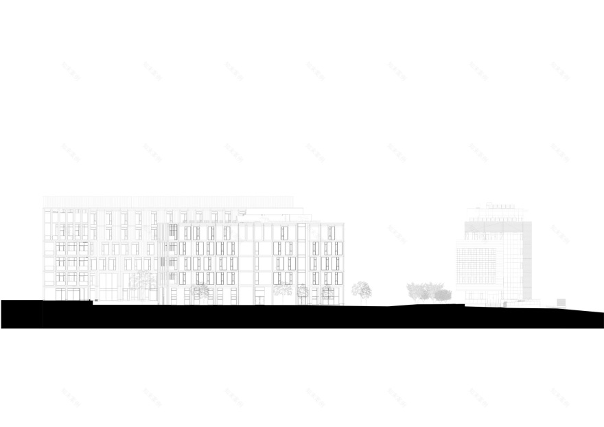 格兰治高曼中央四合院校区丨爱尔兰都柏林丨Feilden Clegg Bradley Studios-57