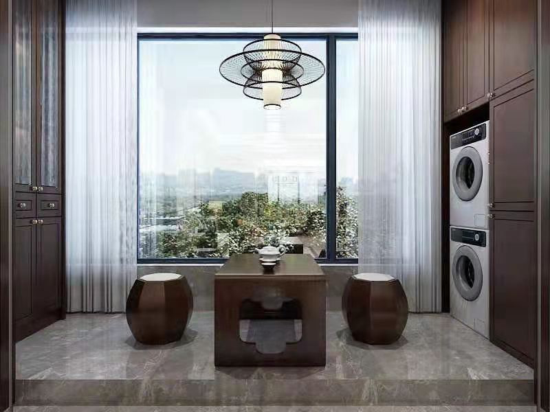 太和荣域一期 126㎡中式风格设计案例-22