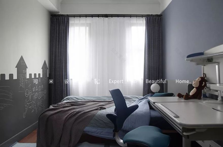 《Charming Home》 | 南京 110㎡简约复古住宅设计-60