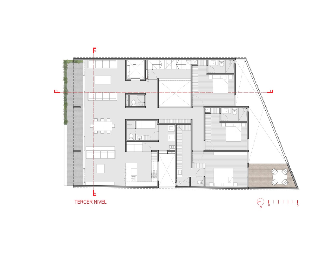 墨西哥城市郊外 Capuchinas 34 公寓设计-14