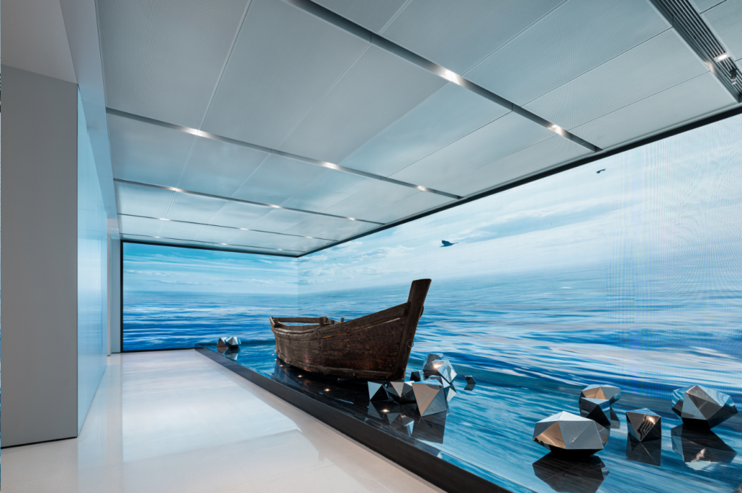 华润置地大连湾售楼处丨中国辽宁丨万景百年室内设计-22