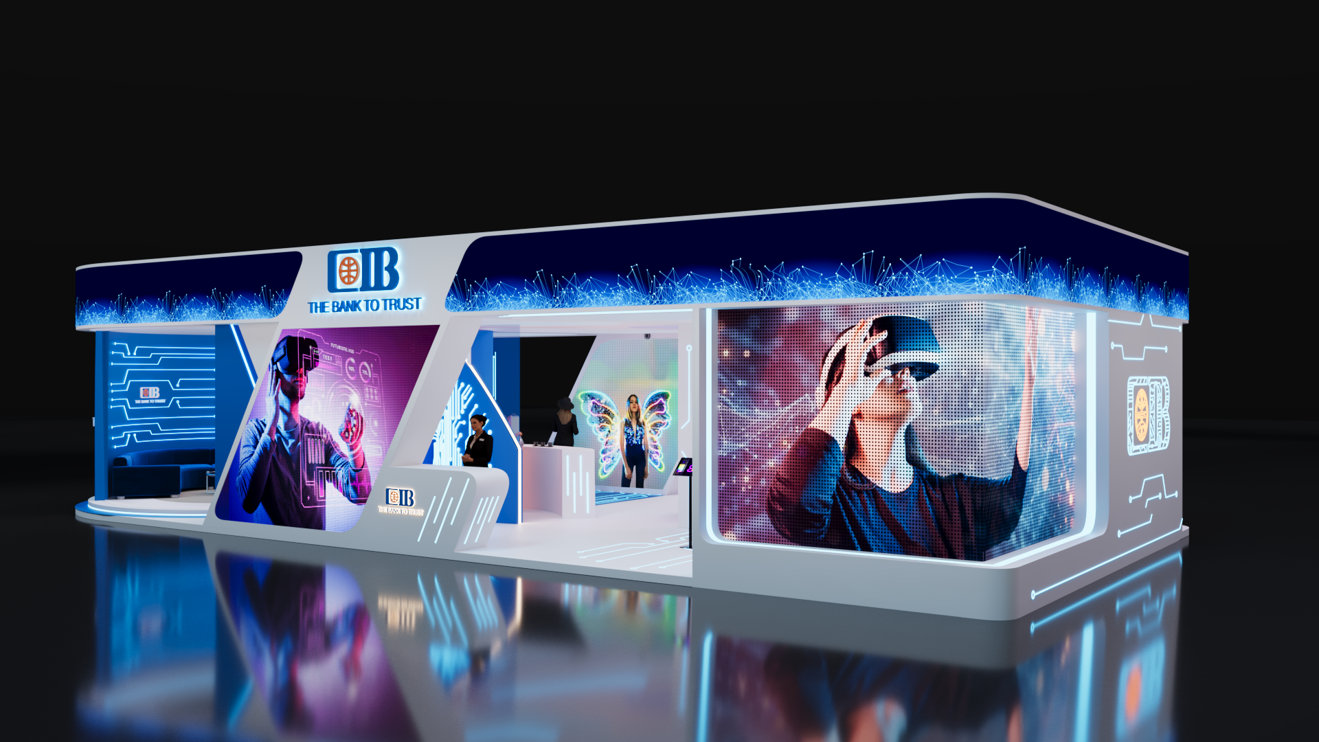 开罗信息通信技术展企业形象展示展位

注：这里假设 CIB 是 Corporate Image Booth（企业形象展示展位） 的缩写，Cairo ICT 是 开罗信息通信技术展 如果 CIB 有特定的已知含义，需根据实际情况调整翻译 丨埃及开罗-8