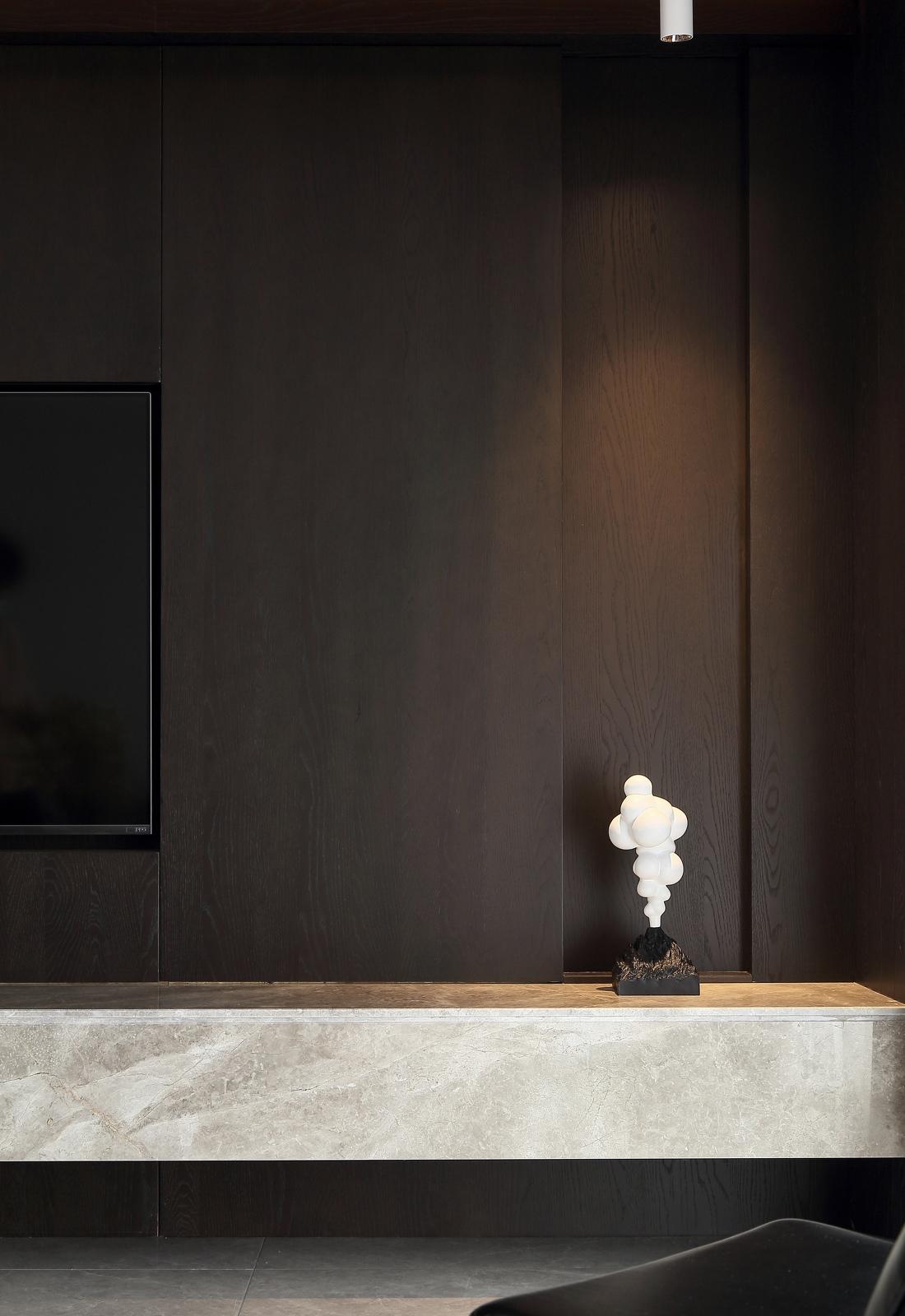 张剑男DESIGN丨平层丨张剑男：扬州 现代风格私宅-7