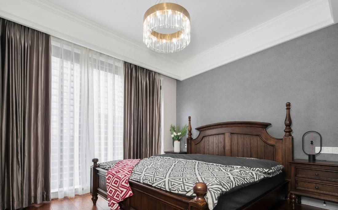 上海谷辰设计丨平层丨【阳光盒子】清爽美式里的优雅慢生活-33