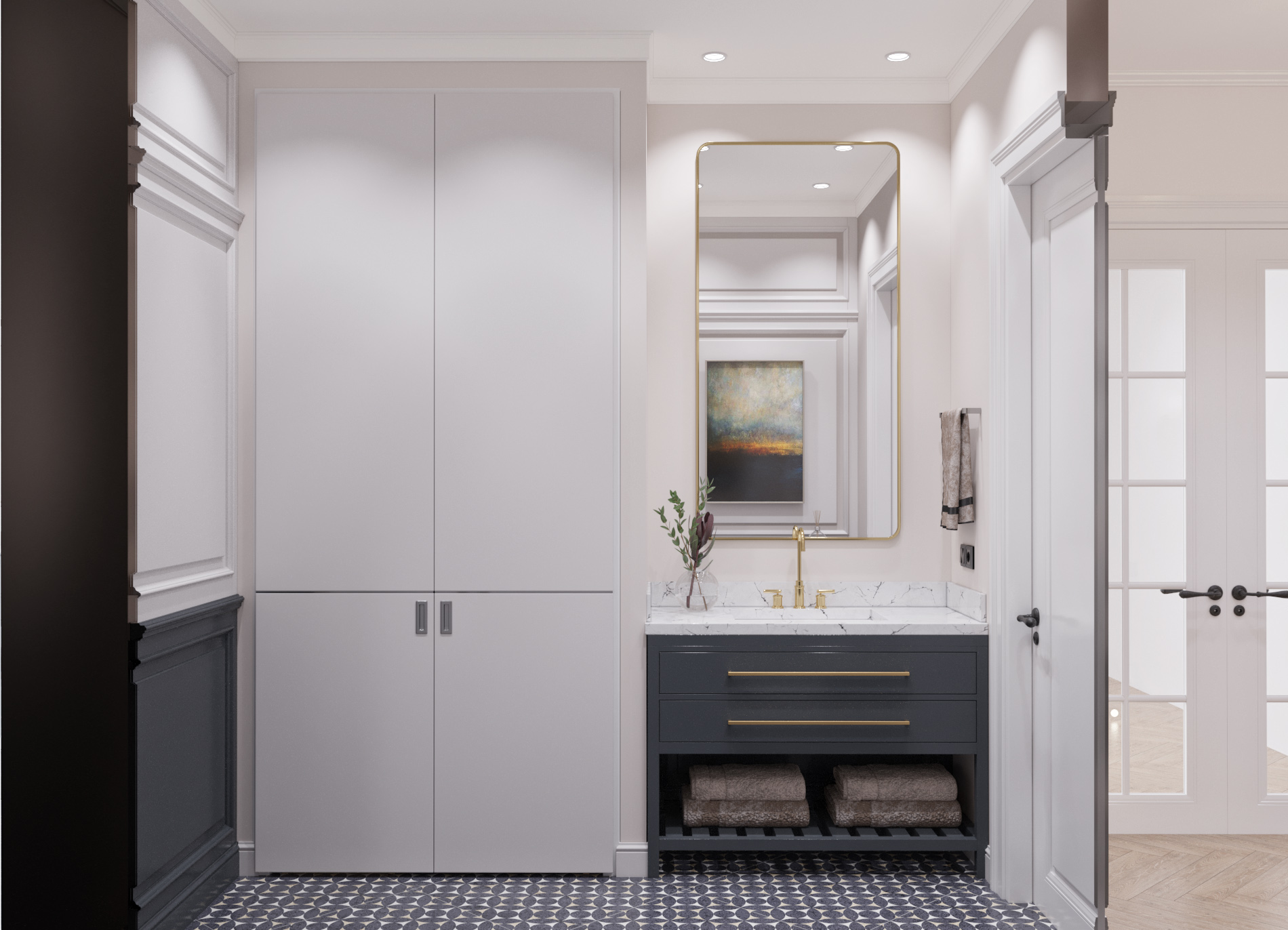 Design project of an apartment 150m2 SEOUL RIVERSIDE.-50