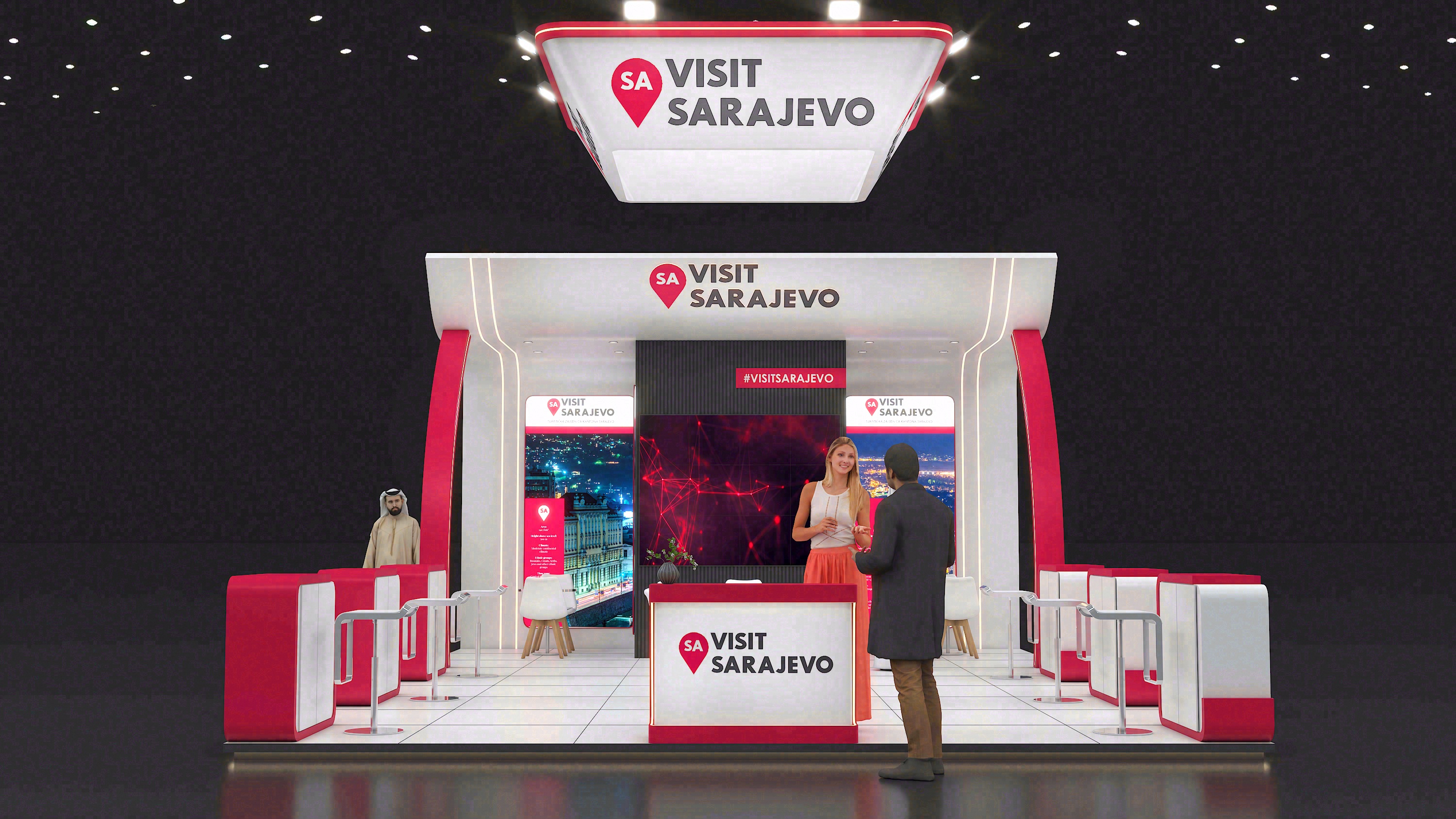 Design concept for VISIT SARAJEVO-2