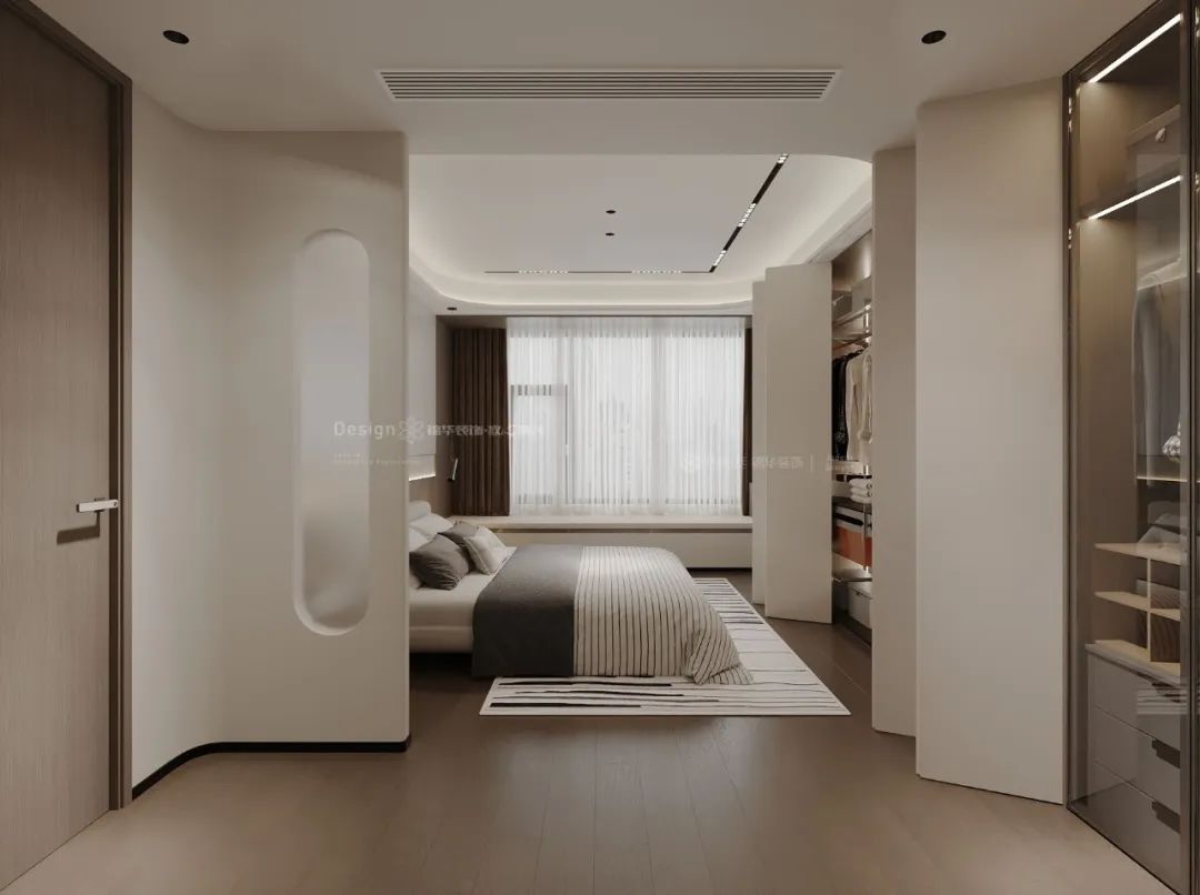 179㎡御湖境 · 木石共舞！意式极简宅的温度几何学丨苏州锦华装饰-31