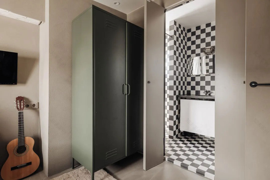 阿姆斯特丹运河公寓的自然极简设计-30