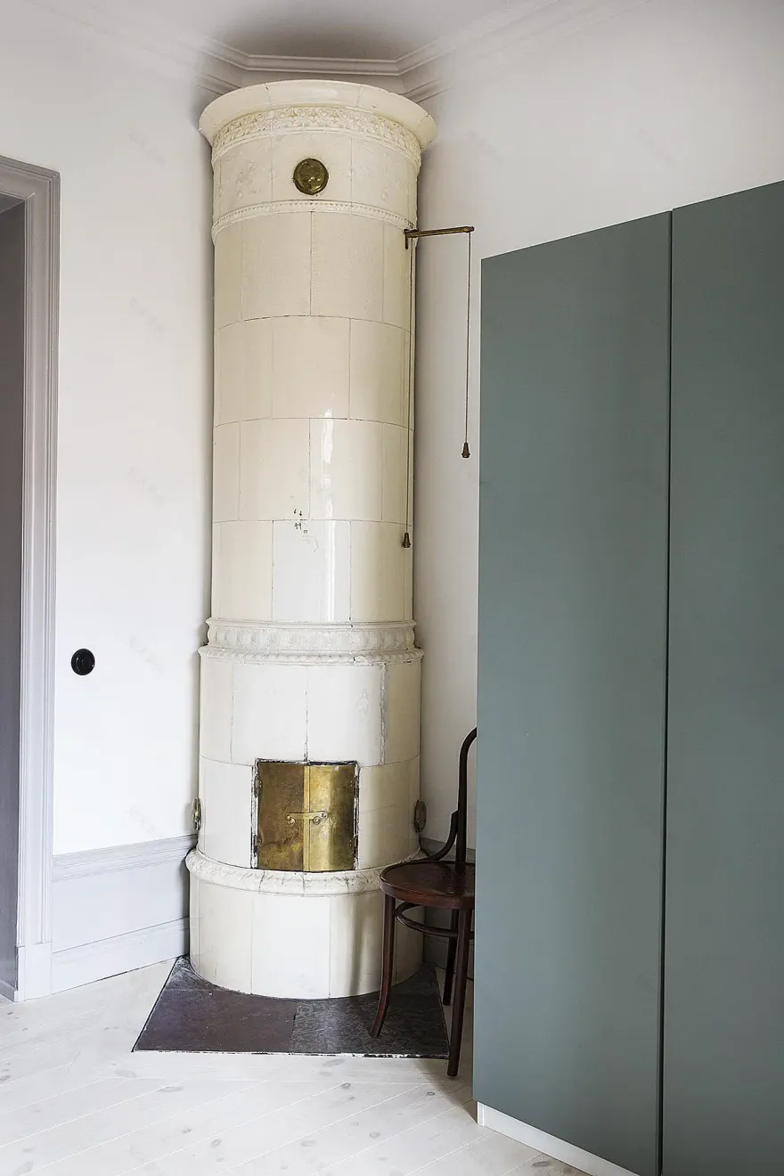 融合复古与现代的瑞典 Art Nouveau 公寓-13